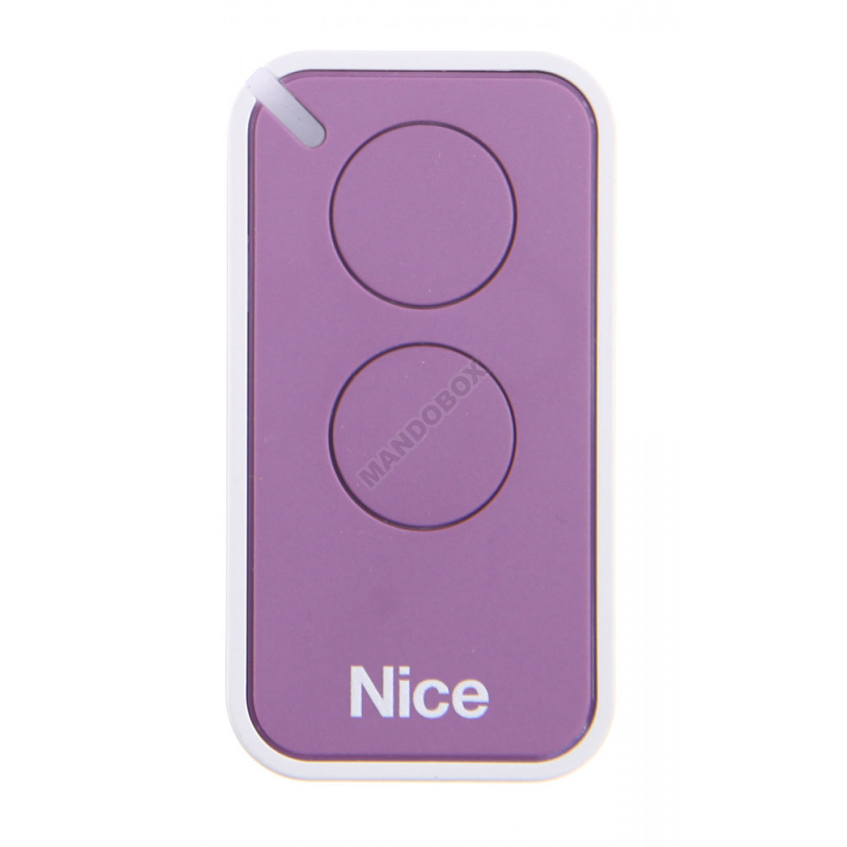 Mando de garaje NICE INTI 2 Lila con 2 botones de color Violeta al mejor  precio en MandoBox